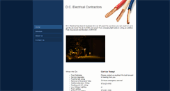 Desktop Screenshot of dcelectricalonline.com